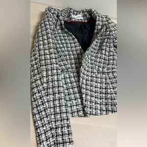 Black and White Blazer
